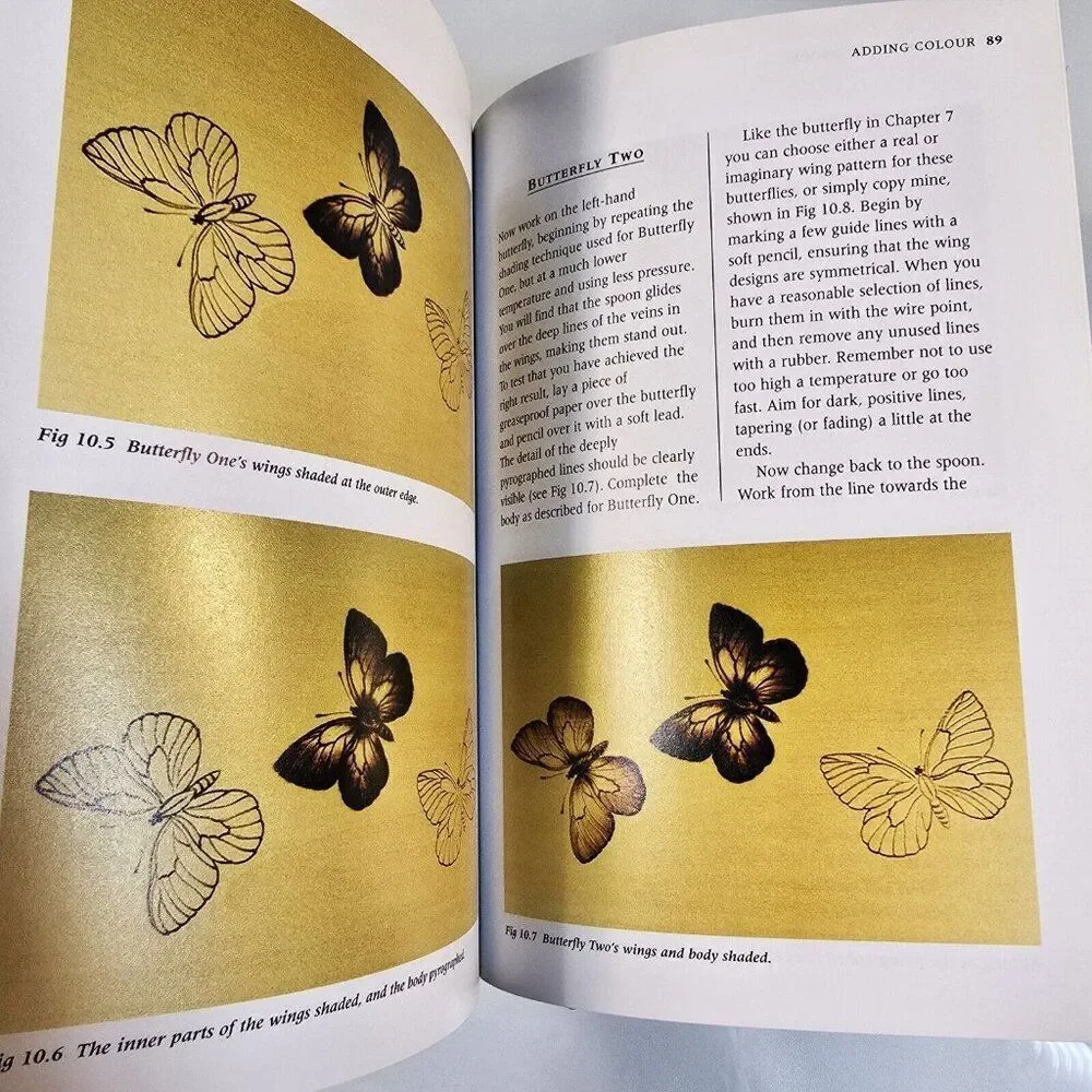 Pyrography Handbook by Stephen Poole 1997 Paperback Practical Crafts